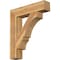 Ekena Millwork Balboa Block Rough Sawn Bracket, Western Red Cedar, 6"W x 30"D x 34"H BKT06X30X34BOA05RWR - alternate 1